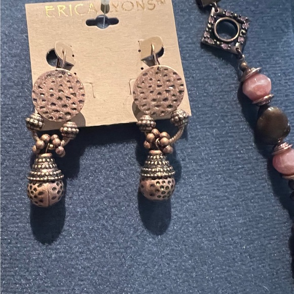 Erica Lyons Statement Necklace and Earrings - Picture 8 of 13